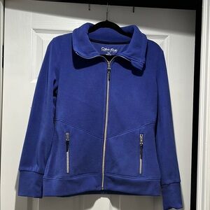 Calvin Klein Blue Zip-Up Jacket